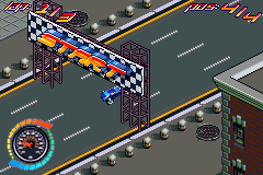 Hot Wheels All Out screenshot 3 for GameBoy Advance